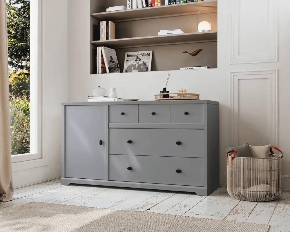 23 - Combine gris